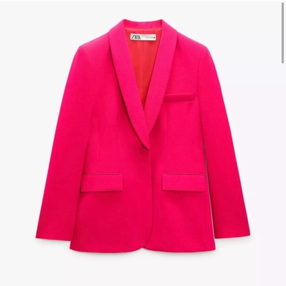 Zara Hot Pink Suit - Picture 3 of 11